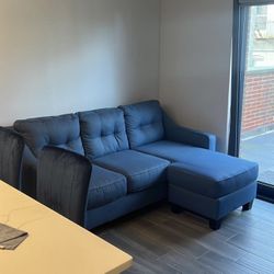 Blue couch For Sale  - $100