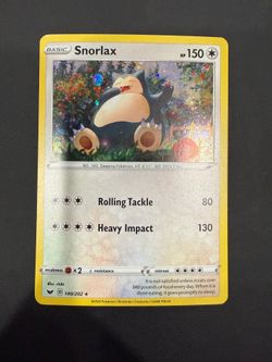 Pokemon, Snorlax - 140/202 (Cosmos Holo) - Blister Exclusives