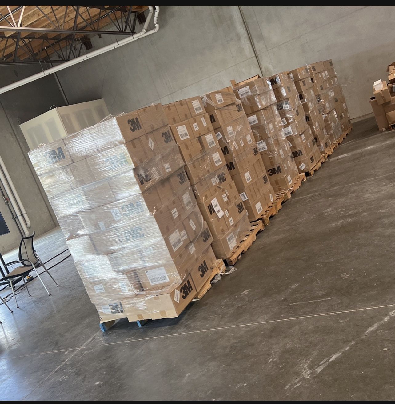 Whole Sale Pallets 3M Face Mask