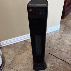 Pelonis 30 in. 1500-Watt Digital rotating Tower Ceramic Heater with remote control