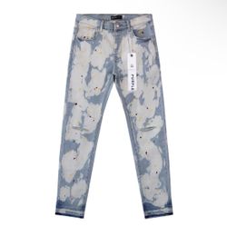 Purple jeans