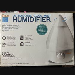 Ultrasonic Cool Mist Humidifier