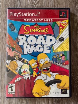 The Simpsons Road Rage PS2 PlayStation 2 📦👌🏼