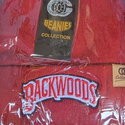 Backwoods Beanie Burgundy Red Brand New