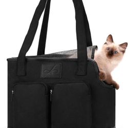New dog/Cat carrier Black! For Small Pets