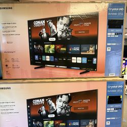 85 TV Samsung smart 4K HDTV $55 down on financing free delivery six month warranty