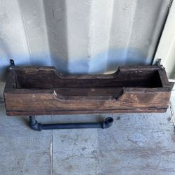 Rustic Industrial Shelf