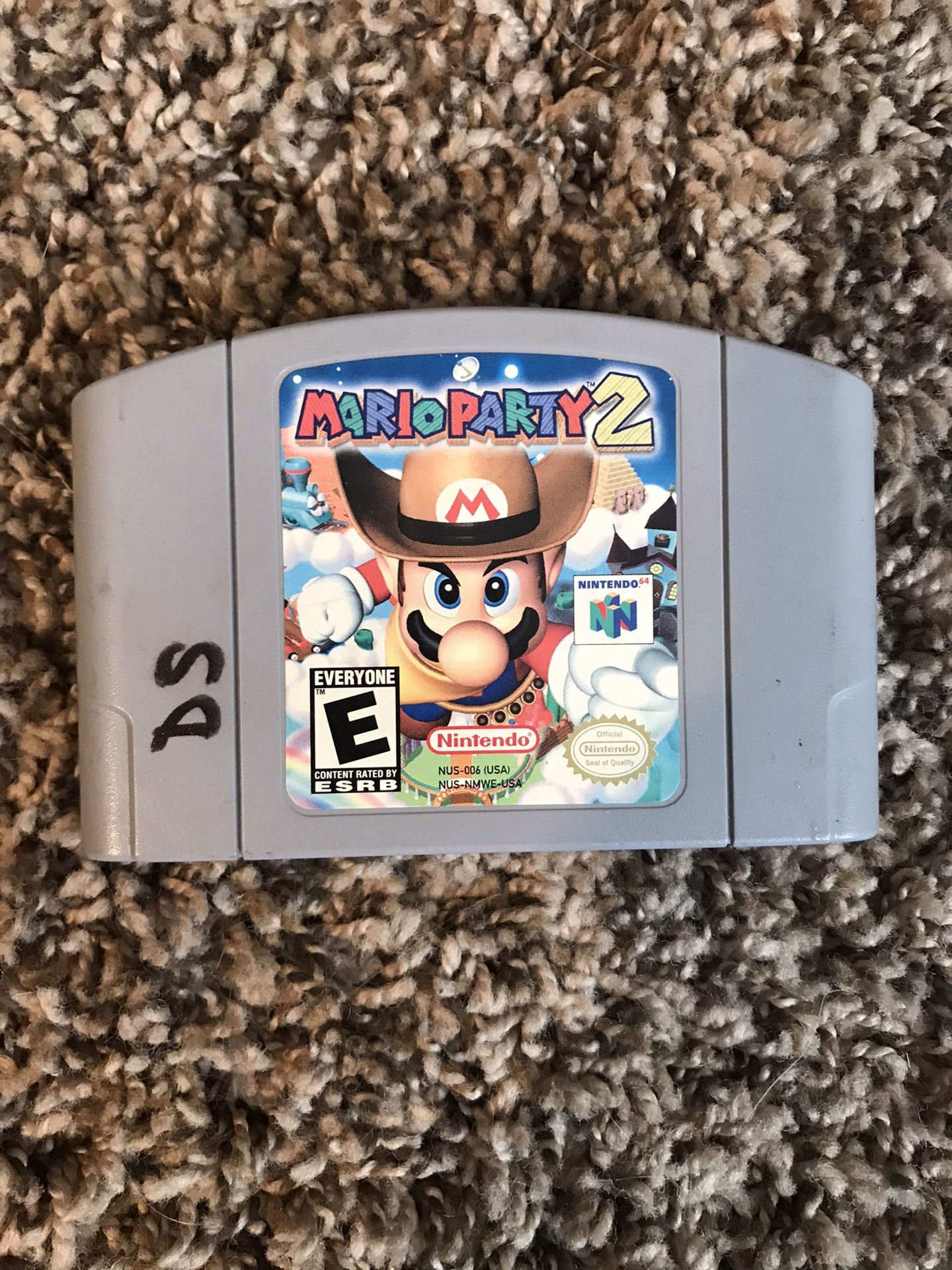 Mario Party 2 N64 Authentic, Good Condition, Tested