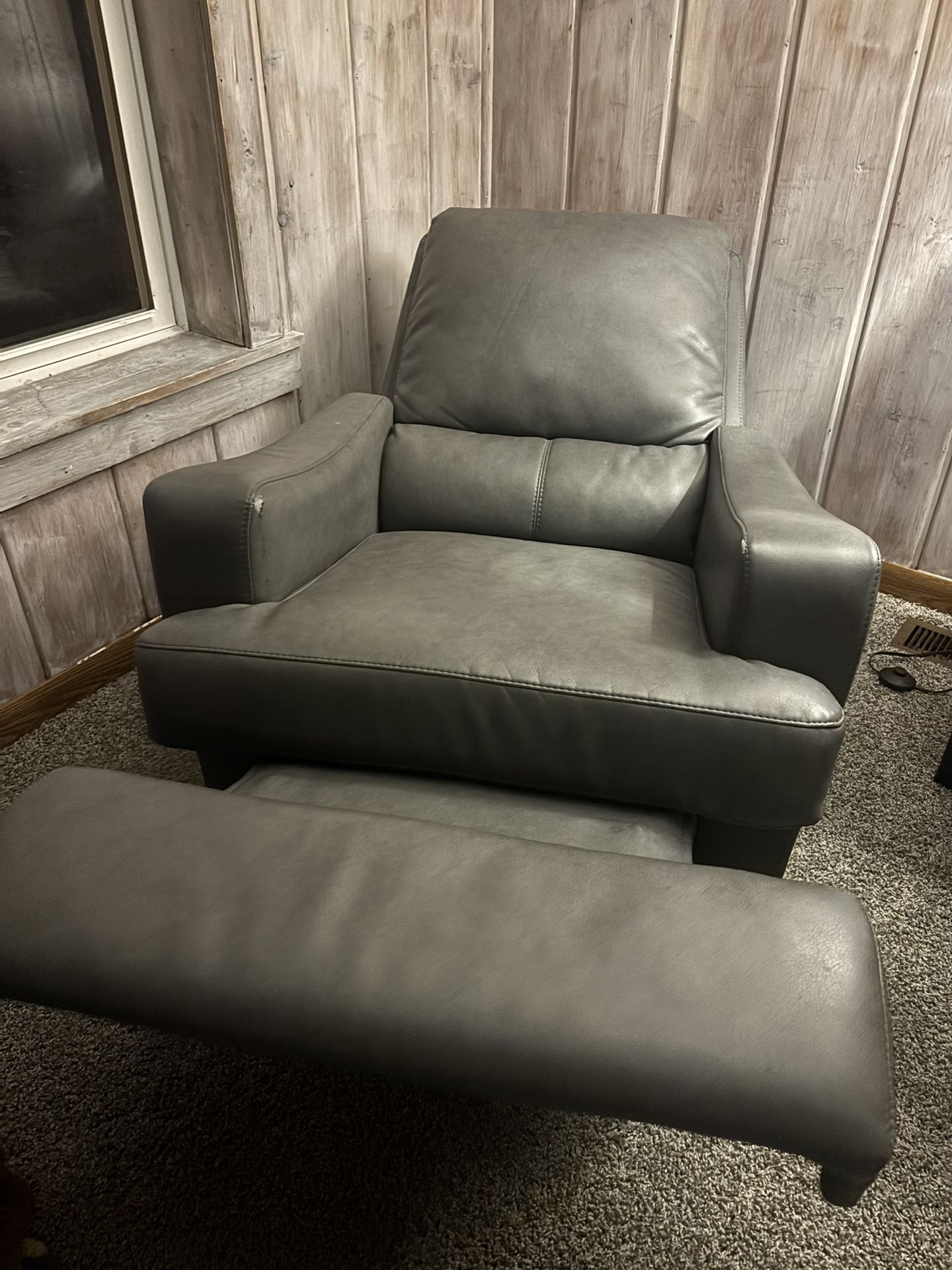 Used Gray Recliner