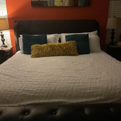 King Size Sleigh Bed *Frame Only *