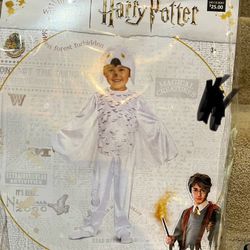 New Harry Potter Hedwig Child Boys Costume Small 3t-4t  yrs