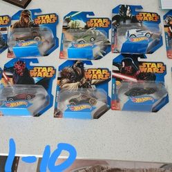Brand New Star Wars Hot Wheels