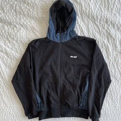 Palace Full Zip Hoodie Sz M 100 % Authentic