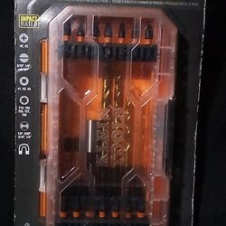 Drill and Driver Bit Set, 21-Piece