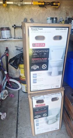 Delta Foundations Toilets – Round Front & Elongated