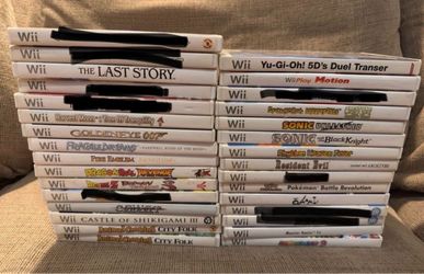 Nintendo Wii Video Games (Prices in the Pictures)