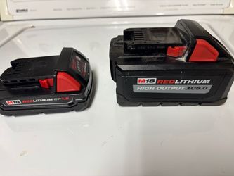 Milwaukee M18 Battery Pack Lot of 2