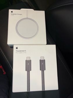Apple Thunder bold 5 and Magsafe charger