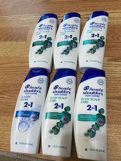 6 Head&Shoulder 2in1 ($28/set)