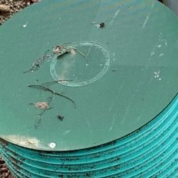 Septic Riser Pipe And Lid 