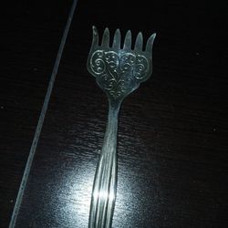 Sheffield Silver Plate Sardine Fork 