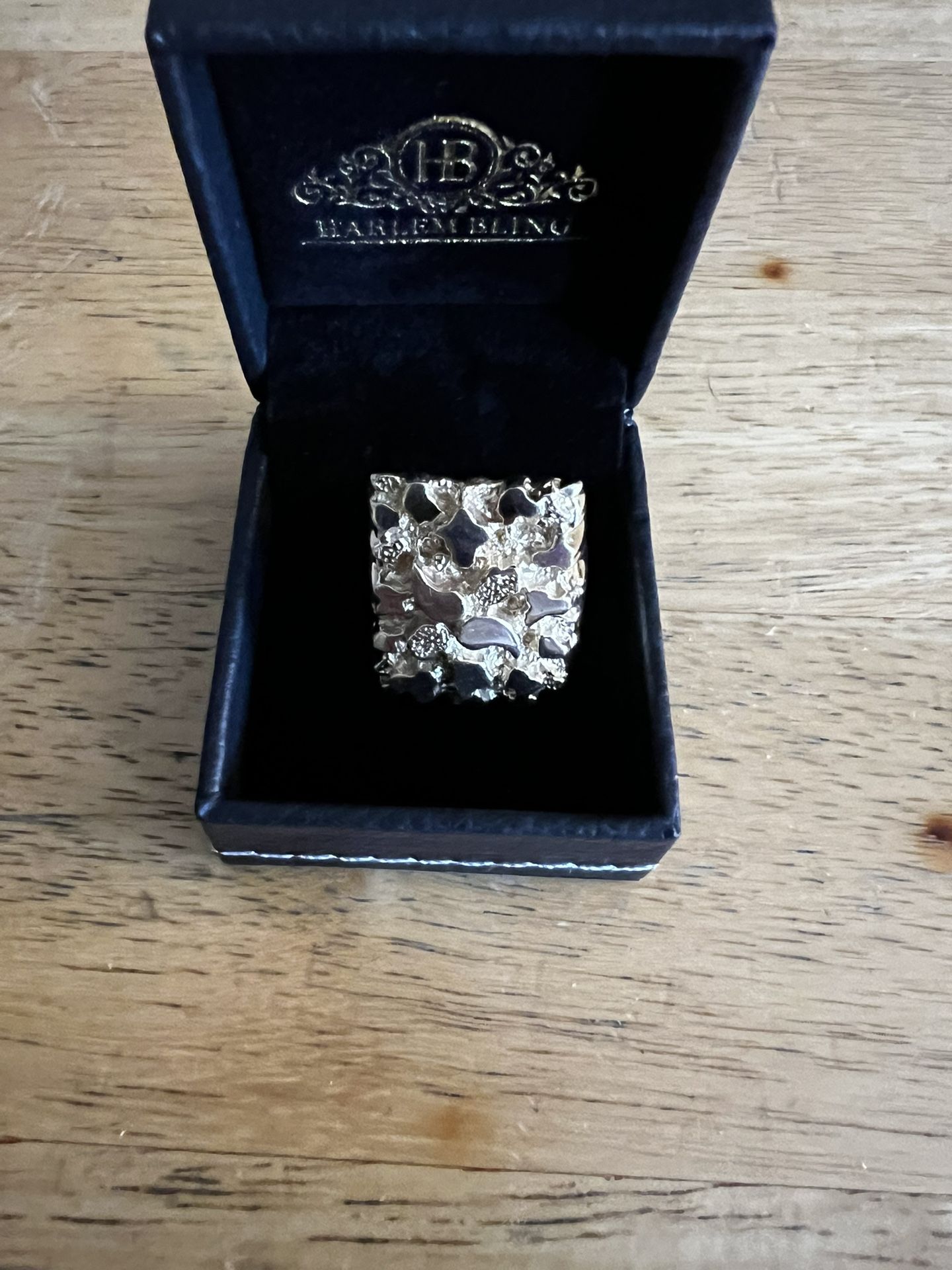 14k Nugget Ring Heavy.