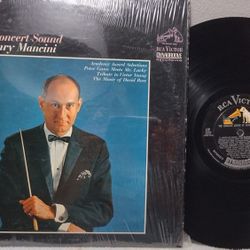The Concert Sound of Henry Mancini 33RPM Vinyl LP 1964 RCA Victor LSP-2897