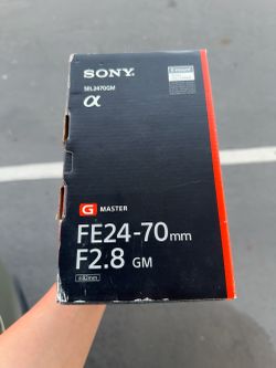 Sony Gmaster 24-70mm f2.8