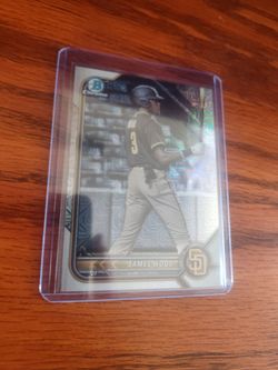 2022 Bowman Chrome #BCP-213 James Wood Prospects Mojo Refractor