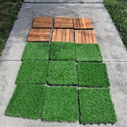 Synthetic Grass And Patio For Small Dogs