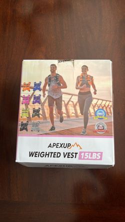 Apexup Weighted Vest 15 lbs