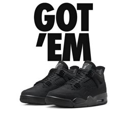 Jordan’s  Black cats 4