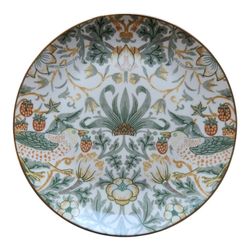 William Morris Print China Plate by Morris & Co