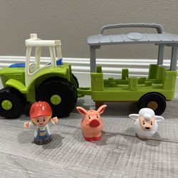 Little People Tractor & Trailer