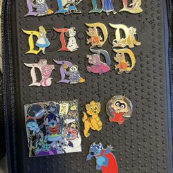 Disney  D Pins 