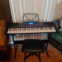 BCP 61-key Electronic Piano W/ Lighted Key & Teaching Modes