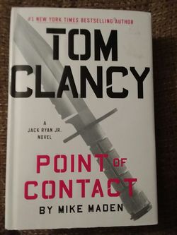 Tom Clancy Point of contact hardback book