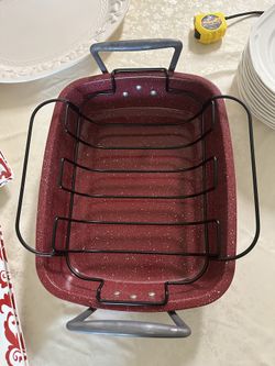 🦃 Holiday Roasting Pan + Turkey Platter Set