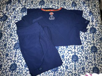 Dickies Scrub Set- Navy Blue