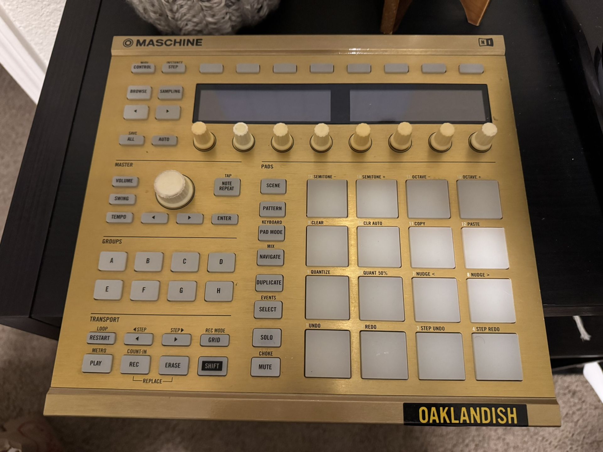 NI Maschine MK2 Special Edition Gold (rare)