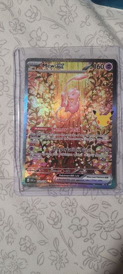 30th anniversary mew ex card