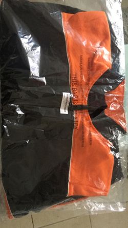 Supreme Speedway Half Zip Orange