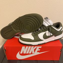 Nike Dunk Low 'Medium Olive' Women's Shoes Sneakers DD1503-120 Size 10