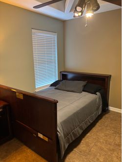 Full Bedroom Set with Mattress – Great Condition