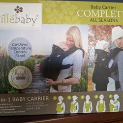 Lillebaby Baby Carrier Complete All Seasons 6 In 1 Baby Carrier Baby Wearing Wrap Grey