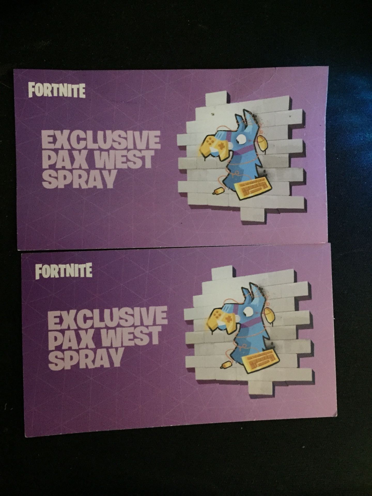 PAX Exclusive FortNite Llama Spray / Summer Skirmish pax west