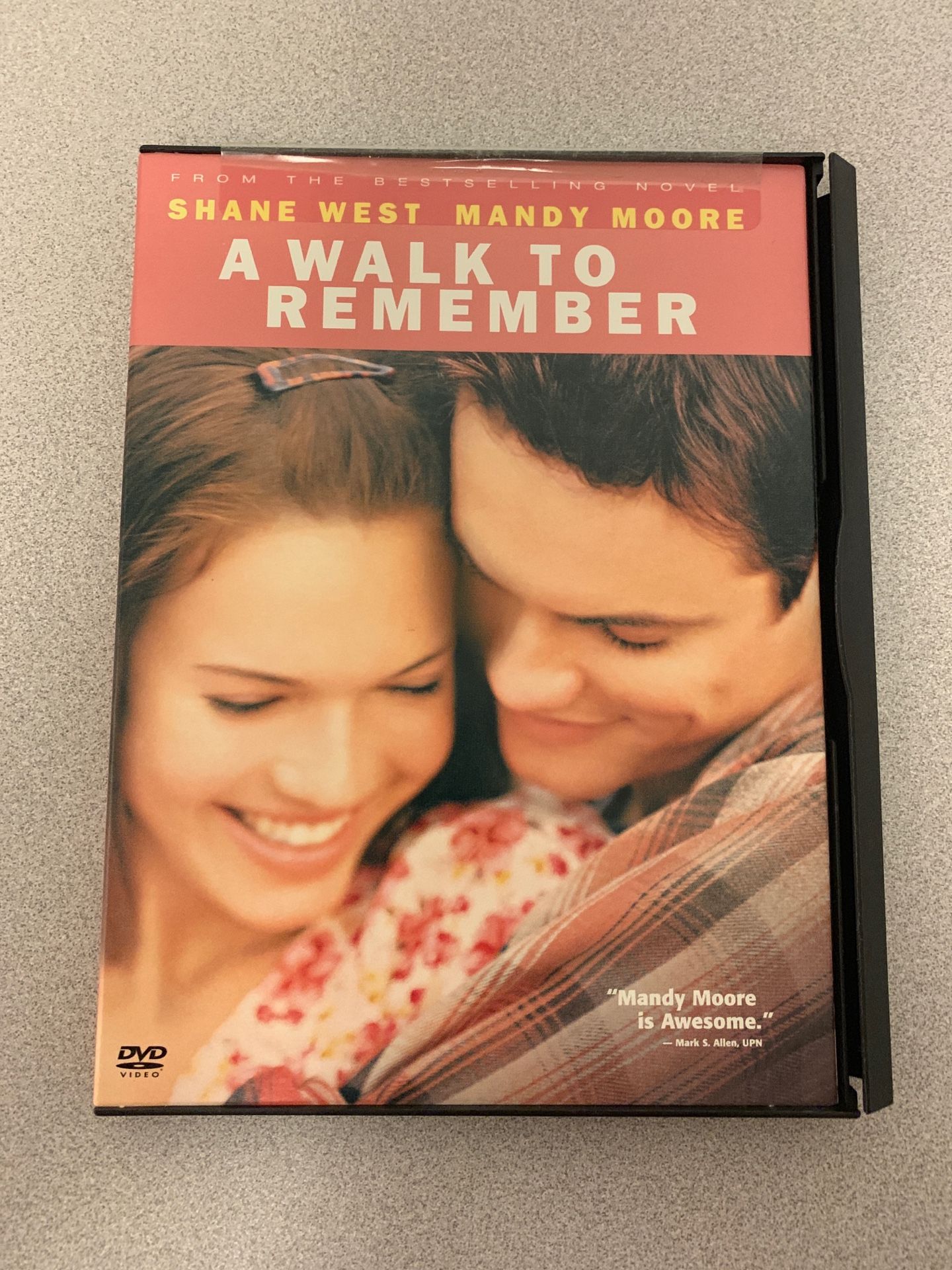 A walk to remember with Mandy Moore DVD
