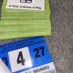  Ticket Deal Nj Inspection Ticket  2027