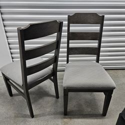 Dining Chairs And Black Metal Chair
