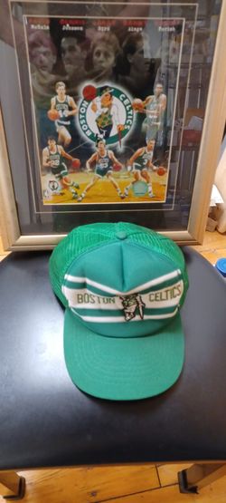 Boston Celtics, Framed Photo & Hat